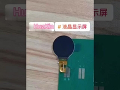 0.95 Inch round Tft Lcd Display 128*128   Resolution,1000c/d sunlight readable 4SPI interface