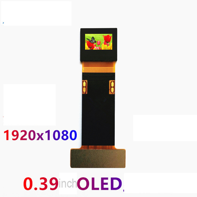 0.39 Inch AMOLED Display Module,  1920X1080 MIPI+IIC Interface,  300CD/M2 For VR
