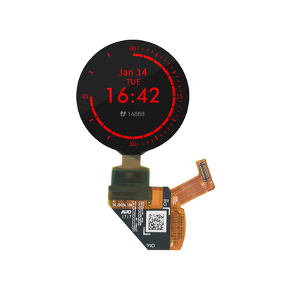1.2 Inch Round Oled Display Module , 390X390 Resolution,  Mipi Interface IC W022 Driving