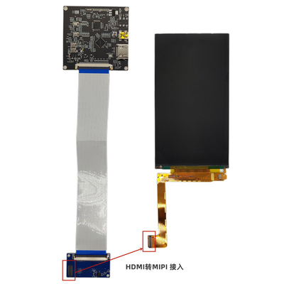 6 Inch LCD TFT Display,  1440x2560 Resolution,  50 Pins MIPI Interface With HDMI Board