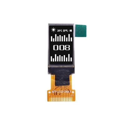 0.77 Inch Oled Character Display , 128x64,  13 Pins SPI Interface,  Driving IC SSD1312