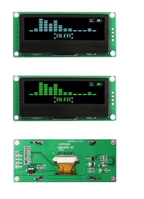 2.23  Inch PMOLED Display Module With PCBA,  128*32 Resolution,  4 PINS IIC  Interface