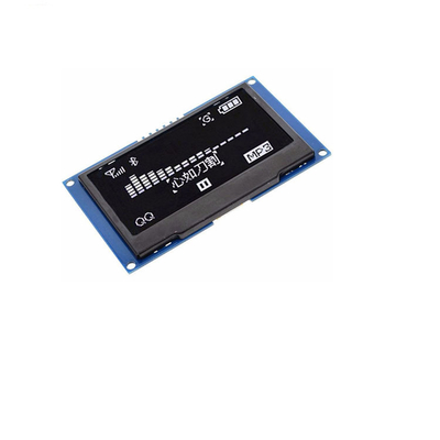 2.42 Inch PMOLED Display Module With PCBA,   128*64 Resolution,  7 PINS IIC/SPI Interface