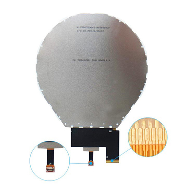 3.4 Inch Round TFT Display,  With Touch Panel 800x800 MIPI Interface 380 CD/M2
