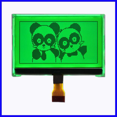 COG Dot Matrix LCD Module Gray FSTN 128x64 8pins White Backlight