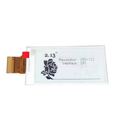 2.13 Inch Epaper Display Module 122x250 Wide View Angle Lower Consumption SPI E-Ink Paper Display