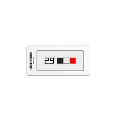 2.9 Inch Digital Paper Display 128X296 Wide View Angle Lower Consumption SPI Interface