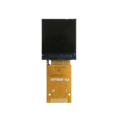 0.85 Inch LCD TFT Display , 128x128, 12 Pins 4 Wire SPI Interface GC9107 Driving