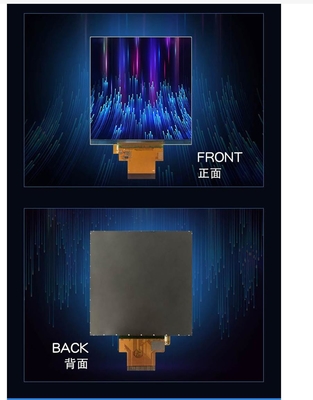 4 Inch Square TFT Display Module,  720x720 Resolution,  40 Pins 3SPI+RGB/I2C+RGB Interface
