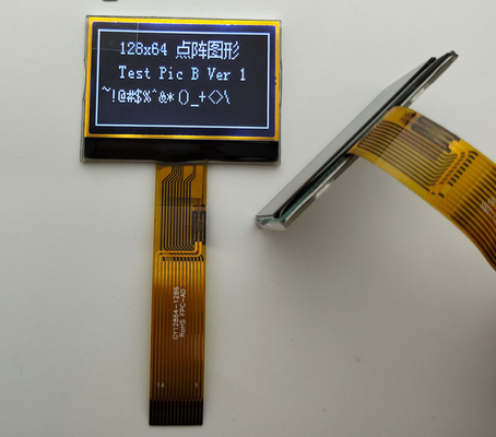 Customized DFSTN Lcd Display Module 128X64 Dots Driving IC ST7567 1/65 Duty,1/9Bias,