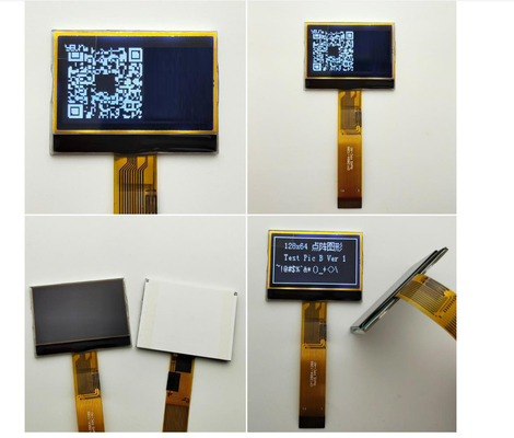 Customized DFSTN Lcd Display Module 128X64 Dots Driving IC ST7567 1/65 Duty,1/9Bias,