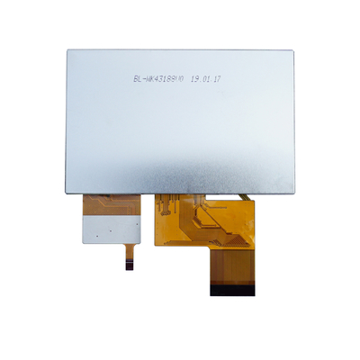 4.3 Inch TFT Display Module , With Touch Panel 24 BIT RGB Interface , 800X480 Resolution 350 C/D