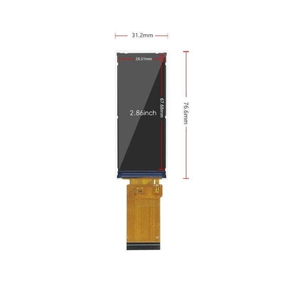 2.86  Inch Bar Type  TFT Display 376*960 Resolution 40 Pins MIPI  Interface 600c/D