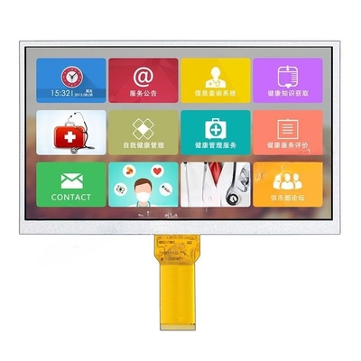 10.1 inch TFT display module, 1024X600 resolution,50 PINS RGB interface,380c/d