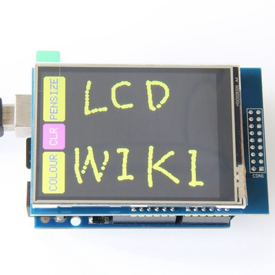 2.8 inch TFT Raspberry 320x240 resolution 20 PINS 8-bit parallel interface driving IC HX8347