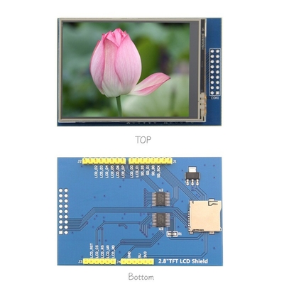 2.8 inch TFT Raspberry 320x240 resolution 20 PINS 8-bit parallel interface driving IC HX8347