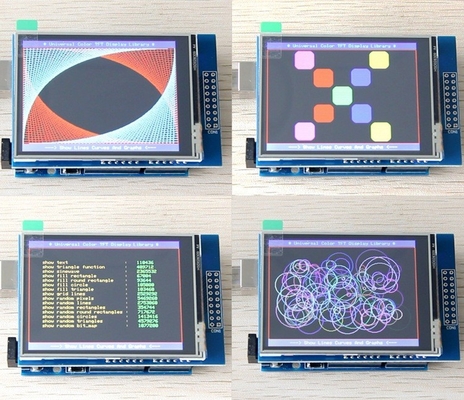 2.8 inch TFT Raspberry 320x240 resolution 20 PINS 8-bit parallel interface driving IC HX8347
