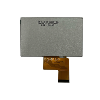 5 inch TFT lcd module with RTP, 800X480 resolution, RGB interface, driving IC ST7262
