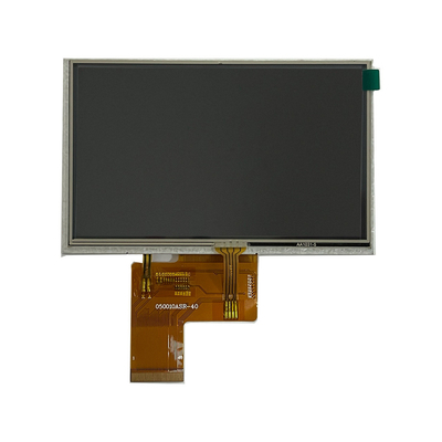 5 inch TFT lcd module with RTP, 800X480 resolution, RGB interface, driving IC ST7262