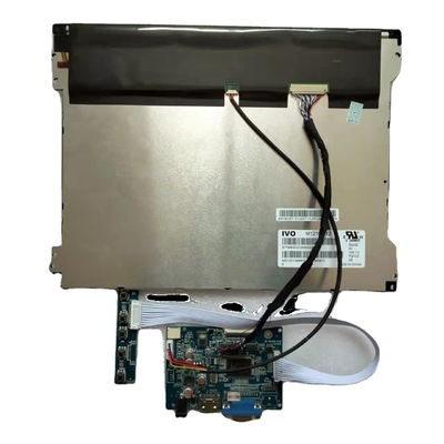 12.1 inch tft display module 1024X768 resolution 20PINS LVDS interface 350c/d