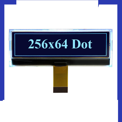 3.5 inch mono LCD display, 256X64 resolution, DFSTN/transmissive, 1/64 Duty,1/9 Bias, driving IC ST75256