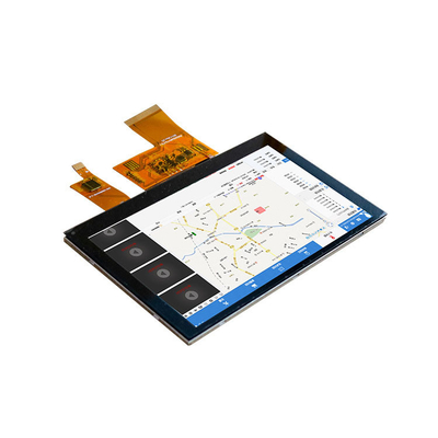 5 inch tft display module with CTP 800X480 resolution 500c/d and view angle 6:00