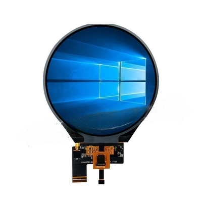 3.4 inch round tft display module , 800x800 resolution, 39 PINS MIPI interface, driving IC ILI9881