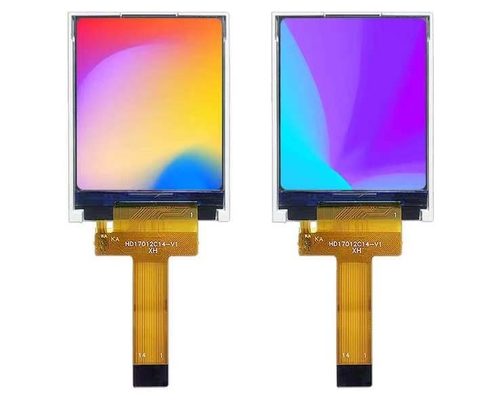 TFT LCD 1.77'' 1.8'' 128*160 128XRGBX160 TFT LCD 1.8 1.77 inch 128X160 LCD Display Module 14 pin FPC connector