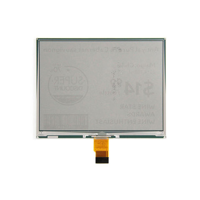 5.83 Inch Custom Epaper Display 640X480 Wide View Angle Lower Consumption SPI 3 Color