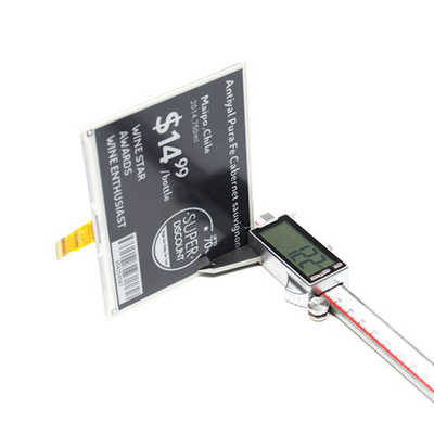 5.83 Inch Custom Epaper Display 640X480 Wide View Angle Lower Consumption SPI 3 Color