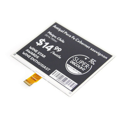 5.83 Inch Custom Epaper Display 640X480 Wide View Angle Lower Consumption SPI 3 Color
