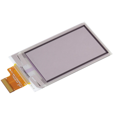 2.36 Inch E-Paper Display Of Red / Black / White/Yellow 296X168 Sunlight Readable SPI Interface