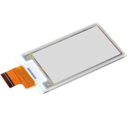 2.36 Inch E-Paper Display Of Red / Black / White/Yellow 296X168 Sunlight Readable SPI Interface
