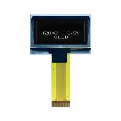 1.54 OLED 128x64 dots driver ic CH1116 SPI IIC interface oled module 1.54 inch 12864 oled display module