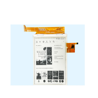 6 Inch white/black/ E-paper Display with CTP 758*1024 Eink Display 8bit EPD interface