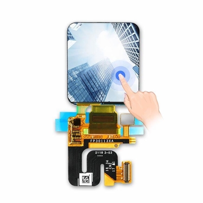 1.60 Inch 320xRGBx360 AMOLED Display Module With QSPI Interface And Black Cover Glass