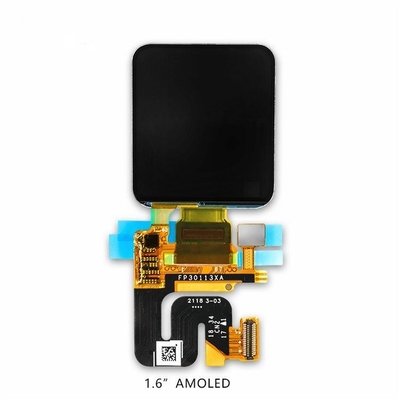 1.60 Inch 320xRGBx360 AMOLED Display Module With QSPI Interface And Black Cover Glass