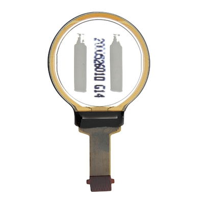 0.75 Inch White 128x128 Resolution Round Screen OLED Display Module