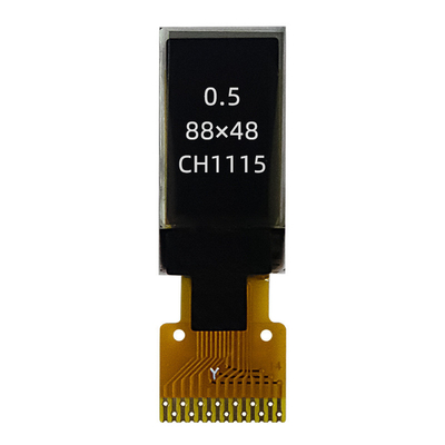 0.5 Inch PMOLED Display 88X48 Resolution IIC Interface Driving IC CH1115