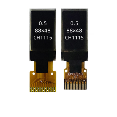0.5 Inch PMOLED Display 88X48 Resolution IIC Interface Driving IC CH1115