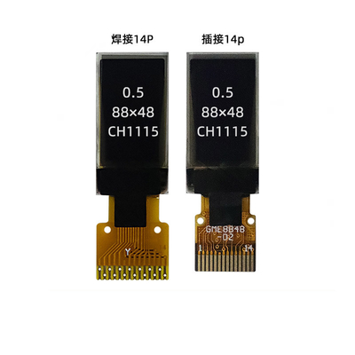 0.5 Inch PMOLED Display 88X48 Resolution IIC Interface Driving IC CH1115