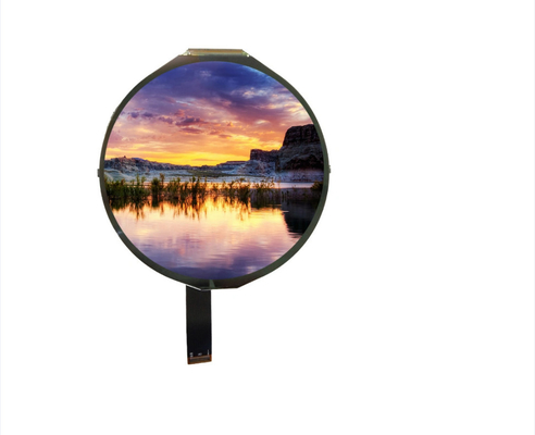 5" TFT Type LCD Screen 1080*1080 Super Clear Round Display LCM