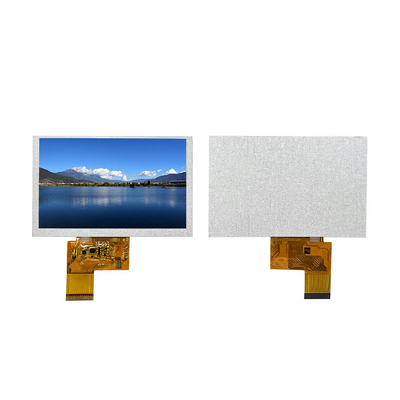 5.0 Inch TFT Display Screen 800*480 Resolution RGB Interface All 6'clock Viewing Angle
