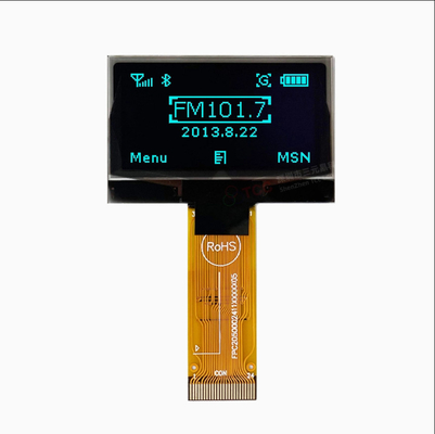 1.54 Inch Blue OLED Screen 128*64 DOT Matrix SSD1309 Driver Monochrome LCD Display
