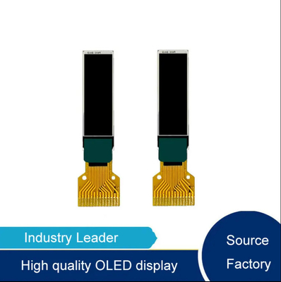 0.63 Inch Tiny Micro OLED Display Transparent 120X28 Resolution Mini Size