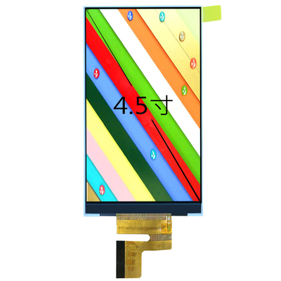 4.5 Inch TFT Display Screen 480*800 Resolution MIPI Interface IPS Viewing Angle 12o'clock