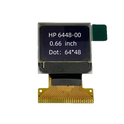 0.66 Inch TFT Display Screen 64*48 Resolution SPI Interface All O'clock Viewing Angle