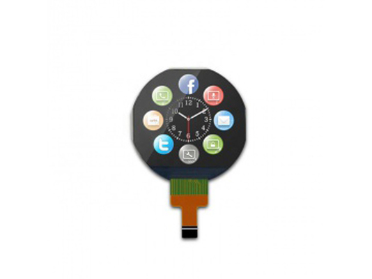 1.08 Inch Round Tft Display 240x210 Resolution SPI Interface Driving IC ST7789V2