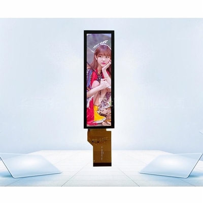 3.4 Inch Bar Type TFT Display Module 172x640 Resolution 350c/d Free View Angle  8bit/mipi/spi Interface
