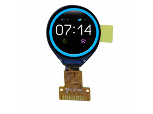 0.71 Inch Round TFT Display Module 160x160 Resolution 350c/d  Free View Angle  SPI Interface